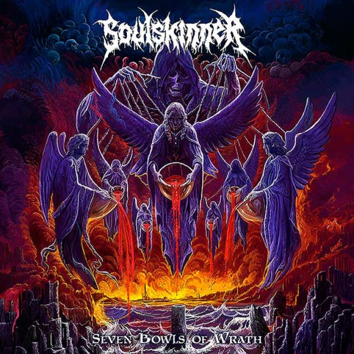 SOULSKINNER - 12'' LP - Seven Bowls Of Wrath