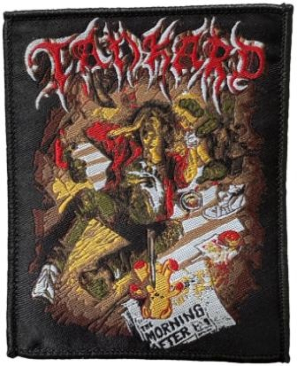 TANKARD - The Morning After - embroidered Patch