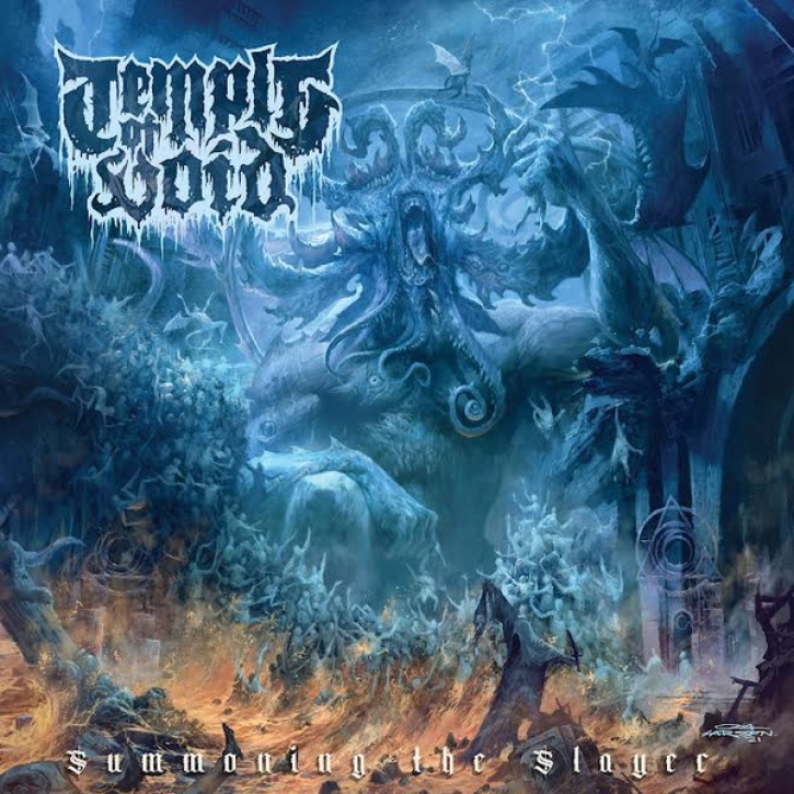 TEMPLE OF VOID - Gatefold 12'' LP - Summoning the Slayer (Orange Vinyl)