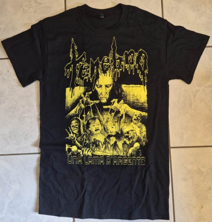 TENEBRO - yellow print - T-Shirt Size S