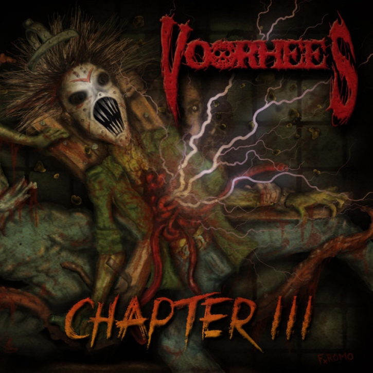 VOORHEES - 12'' LP - Chapter III (white/red Splatter Vinyl)