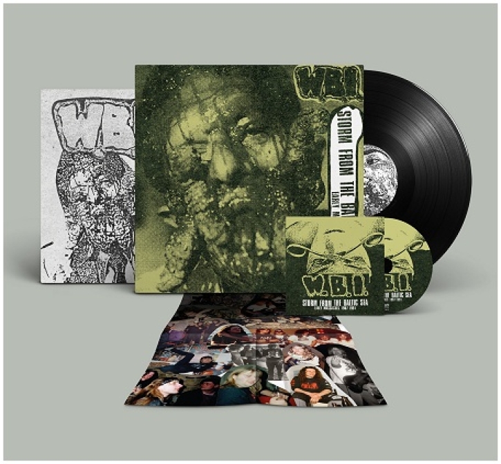 W.B.I. - 12'' LP + CD - Storm from the Baltic sea 1987-1991